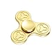 LiDiVi Zinc Alloy Spinner Fidget Toy, Anti-Anxiety Fidget 360 Hand Spinner Toy for Relieving ADD, ADHD, Anxiety (Rose Gold)