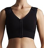 Carefix Sophia Front Close Post-Op Compression Surgical Vest #3342 (XX-Large, Black)