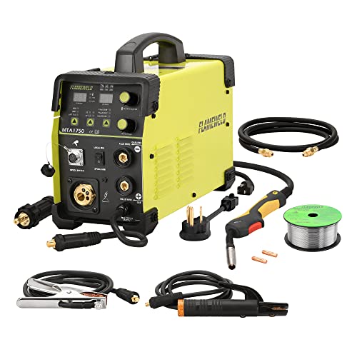 Flameweld Mig Welder Machine 3 In 1 Gas/Gasless MIG, Spool Gun MIG