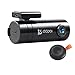 DDPai Mini2 Wi-Fi Dash Cam 1440P 2K Car Camera, Built-in Supercapacitor, G-Sensor, Snapshot Button, Night Vision, WDR, 140° Wide Angle, Loop Recording, Parking Monitor