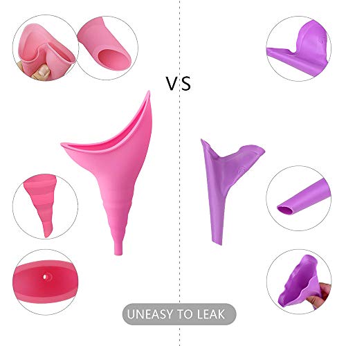 godehone Female Urination Device, Portable Womens Pee Funnel for Travelling, Camping, Hiking, and Other Outdoor Activities