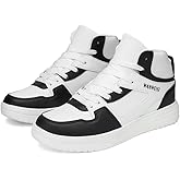 Men's High-Top Fashion Sneakers, Casual Sports Street Style Classic Casual Lace-Up Shoes for Men Stylish Soft Mens Sneakers
