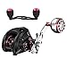 DONVI Baitcasting Reels with Dual Brake System - 6.3:1 Baitcasters Fishing Reel Saltwater or Freshwater - 10 + 1 Shielded Stainless Steel Ball Bearings Baitcast Reels with Free Fishing Reel Handle