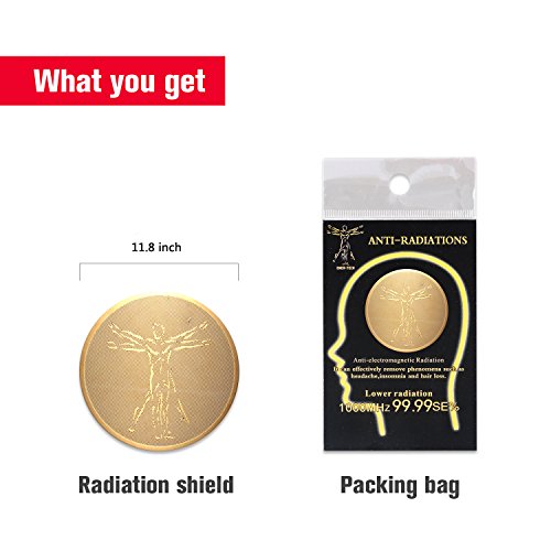 6 Pack- EMF Protection Cell Phone Anti Radiation Protector Sticker, Negative Ions EMF Blocker for Mobile Phones,Laptop and All Electronic Devices - Thumbnail 7