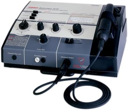 Amrex 13-3112 US/50 Ultrasound Unit with Low Volt, Standard Transducer, 1.0 MHz, 10 cm Head, Medium