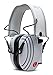 Lucid Audio AMPED Sound Amplifying Hearing Headphones - White/Gray On-The-Ear (Hearing protection, headphones, hearing enhancement, hearing amplifier, sound reduction, tv enhancement, noise reduction)