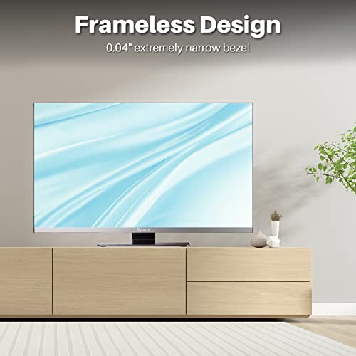SYLVOX Smart RV TV, 24 inch TV with DVD Player Built-in, 12 Volt TVs for RV Camper 1080P FHD, Google Smart Free Download APPs, Support WiFi Bluetooth, 2 HDMI & 2 USB, AC/DC Powered, Frameless Design