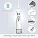 [Upgrade Version]Water Flosser Cordless Dental Oral Irrigator for Teeth Cleaning with 3 Jet Tips,330ml Reservoir and Tongue Cleaner Attachment, for Travel and Family Use, Kids and Adults Compatible