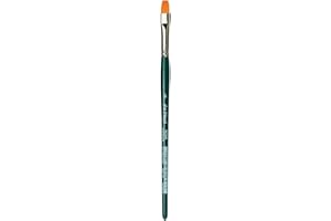 DA VINCI BRUSHES da Vinci Nova Series Hobby Paint Brush, Hobby Flat Synthetic, Size 8 (122-08)