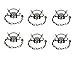 Redneck Convent Duke Coon Trap 6-Pack - no. 1-1/2 CS Model 0470 Coil Spring Leg Traps w/ 4.75in Jaw Spread - Raccoon, Nutria, Fox, Mink