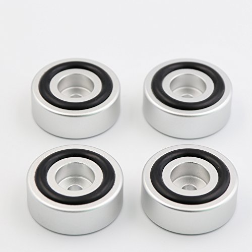 PAPRI Sand Blasting 30x12MM Aluminum alloy Speaker Foot Pad HIFI DIY CD Player Computer Foot Pad