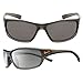 Nike Golf Men's Rabid Rectangular Sunglasses, Matte Deep Pewter/Total Orange Frame, 63 mm
