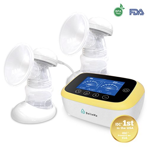 BelleMa S5 Single / Double Hospital Grade Electric Breast Pumps, With IDC â„¢ technology, Touch Screen Cordless ( Value Pack )