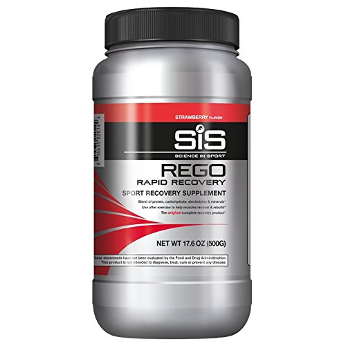 Science in Sport Rego Rapid Recovery Protein Shake Powder | Strawberry Flavor Post Workout Supplement Drink - 1.25 pounds Science in Sport Rego Rapid Recovery Protein Shake Powder | Strawberry Flavor Post Workout Supplement Drink - 1.25 pounds