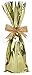 MT Products Gold Metallic Mylar Wine Gift Bags 6.5