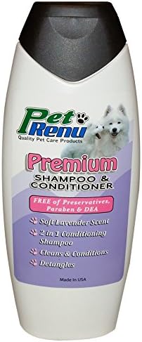 Pet Renu PR-300-16 Premium Pet Shampoo, 16 oz