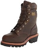 Chippewa Men's 9-Inch Bay Apache Waterproof Steel-Toe Super Logger Boot