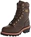 Chippewa Men's 9-Inch Bay Apache WP Steel-Toe Super Logger Boot