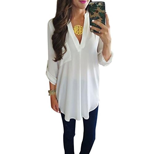 blusas anchas y largas