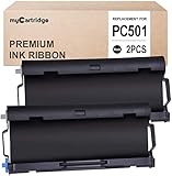 myCartridge 2 Pack PC501 Compatible with Brother Fax Cartridge for use in Brother FAX 575 Fax Printers