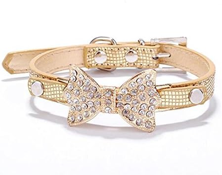 Dog Cat Puppy Collar, ZhiDa Pet Products Adjustable PU Collar