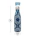 MIRA Vacuum Insulated Travel Water Bottle | Leak-Proof Double Walled Stainless Steel Cola Shape Portable Water Bottle | No Sweating, Keeps Your Drink Hot & Cold | 17 Oz (500 ml) | Hexagon