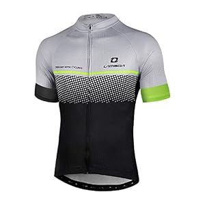 LAMEDA Cycling Jerseys Breathable Short Sleeve Bike Top Shirt Running Biking Outdoor Sports for Men