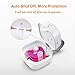 Baby Pacifier Sterilizer UV LED Quick Sterilizing Box Portable Cleaner Kills 99.9% of Bacterium and Germs