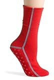 HUE Women's Solid Fleece Slipper Sock