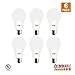 LUNO A19 Dimmable LED Bulb, 9.5W (60W Equivalent), 800 Lumens, 2700K (Soft White), Medium Base (E26), UL Certified (6-Pack)