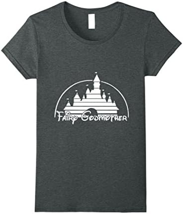Womens Fairy Godmother T-Shirt - Godmother gifts - First Time Aunt Medium Dark Heather