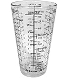 2-Cup Mix-N-Measure Glass Measuring Cup, Clear