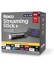 Roku Streaming Stick+ | HD/4K/HDR Streaming Device with Long-range Wireless and Voice Remote with TV Controls