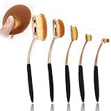 BeautyKate Oval Makeup Brushes