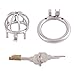 TERNENCE Metal Male Chastity Device Small 304 Steel Stainless Comfortable Cock Cage Adult Game Sex Toy D250 (1.97 inch / 50mm) Silver Grey