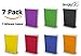 Simply A+ Stretchable Book Covers - Jumbo Stretchy Fabric Book Socks for Hardcover Textbooks, Schoolbooks - 12 Pack - Assorted Colors