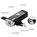 BicycleStore USB Rechargeable Aluminium Light 4 Modes Mountain Road Bike Bicycle 5W LED Front Light Headlight Lamp Diameter 22-35mm