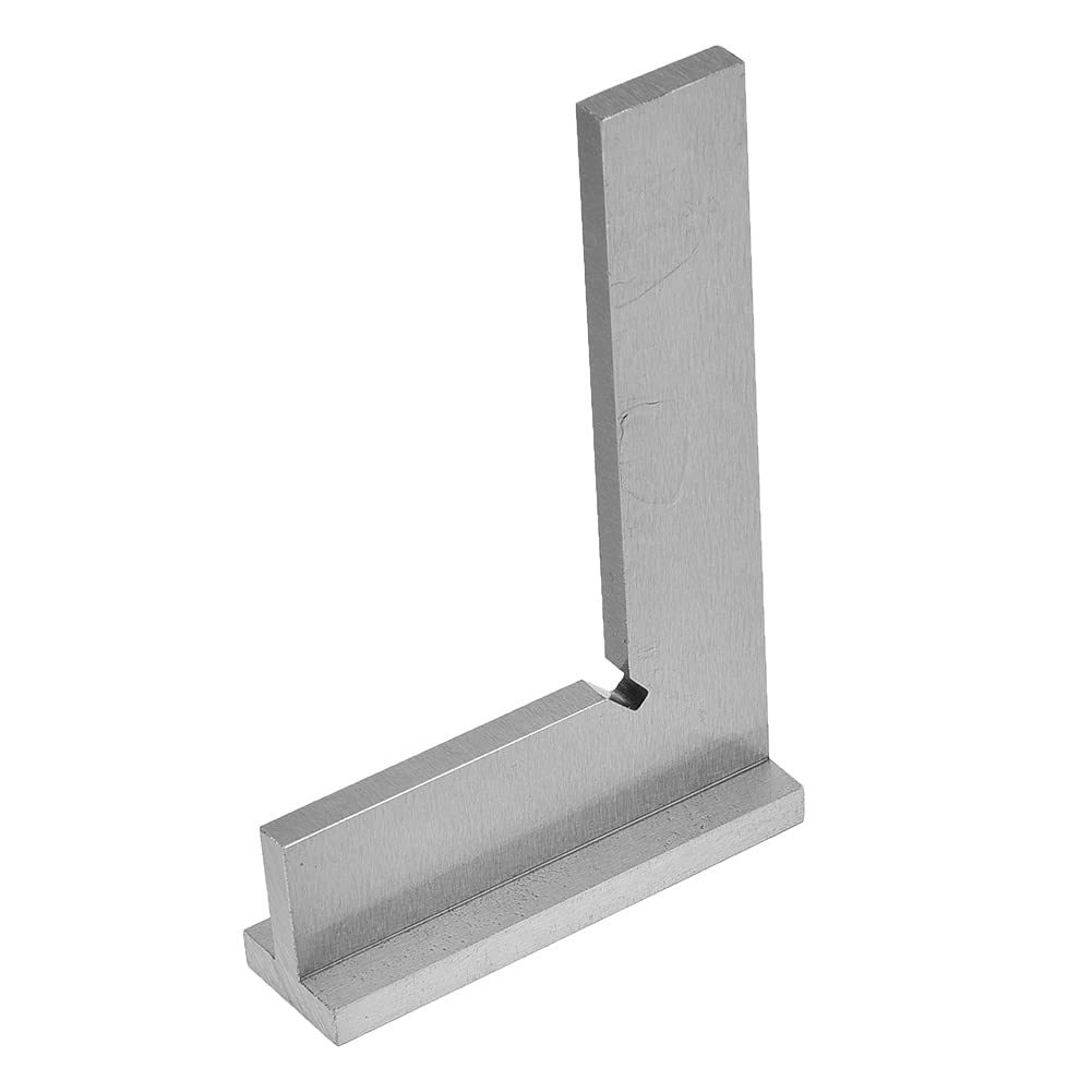 Angle Measuring Tool, Stainless Steel Angle Ruler, Engineer Measuring Tool, Engineer 90 Degree High Accuracy Part Marks for Industry(150x100mm)