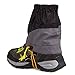 USHINING Outdoor Waterproof Essential Ankle Walking Gaiters Ultra-Light Low Trail Gaiters(1 Pair) -Black