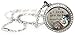 DR Memory Locket Pendant Necklace - I Love You to The Moon and Back - with Birthstone, Heart Charm and Half Moon (Heart)
