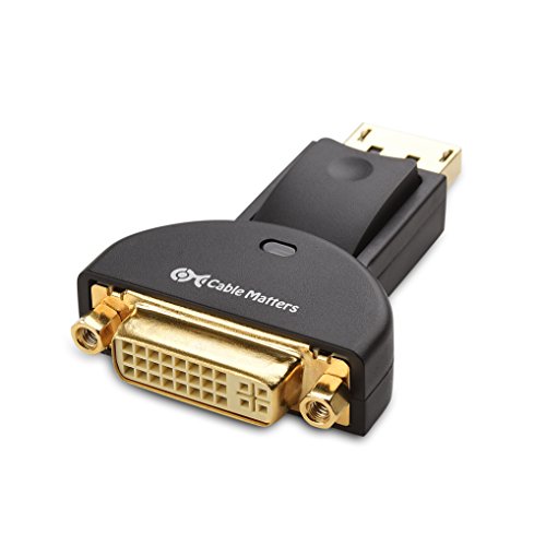 Cable Matters DisplayPort to DVI Adapter (DP to DVI Adapter)