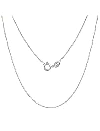 Collar con medalla de St Michael de plata fina de 0.6 cm con cadena redonda de 0.8 mm de Italia