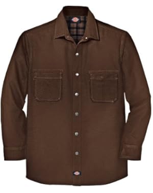 Men's Long Sleeve Brushed Back Canvas Shirt