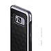 Caseology Parallax for Samsung Galaxy S8 Plus Case (2017) - Black/Orchid Gray