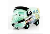 Disney Pixar Cars 2 Diecast Toy Car Vehicle Pit Crew Fillmore With Headset Volkswagen Bus