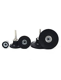 Coceca - 5 soportes para discos Roloc de repuesto rápido universal de 2.0 in, 3.0 in y 1.0 in con vástago de 0.2 in para pulir herramientas rotatorias redondas