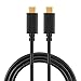 CableCreation USB C to USB C Cable 60W 3A Fast Charging, 10ft Type C to Type C Cord, Compatible with MacBook Pro 13inch, MacBook 12inch,iPad Pro, Galaxy S20/S10/S9/S9+, Note 10 9 8, 3M/ Black