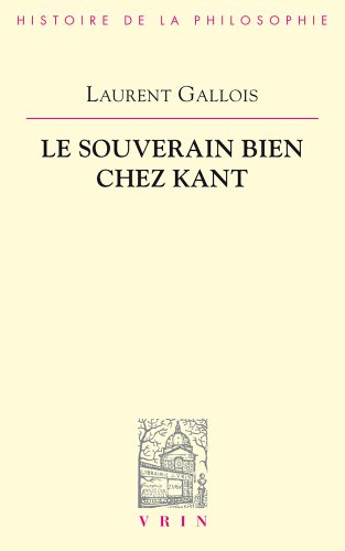Le  souverain bien chez Kant