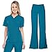 Cherokee Workwear Women's 4700 Top & 4101 Pant Medical Uniform Scrub Set