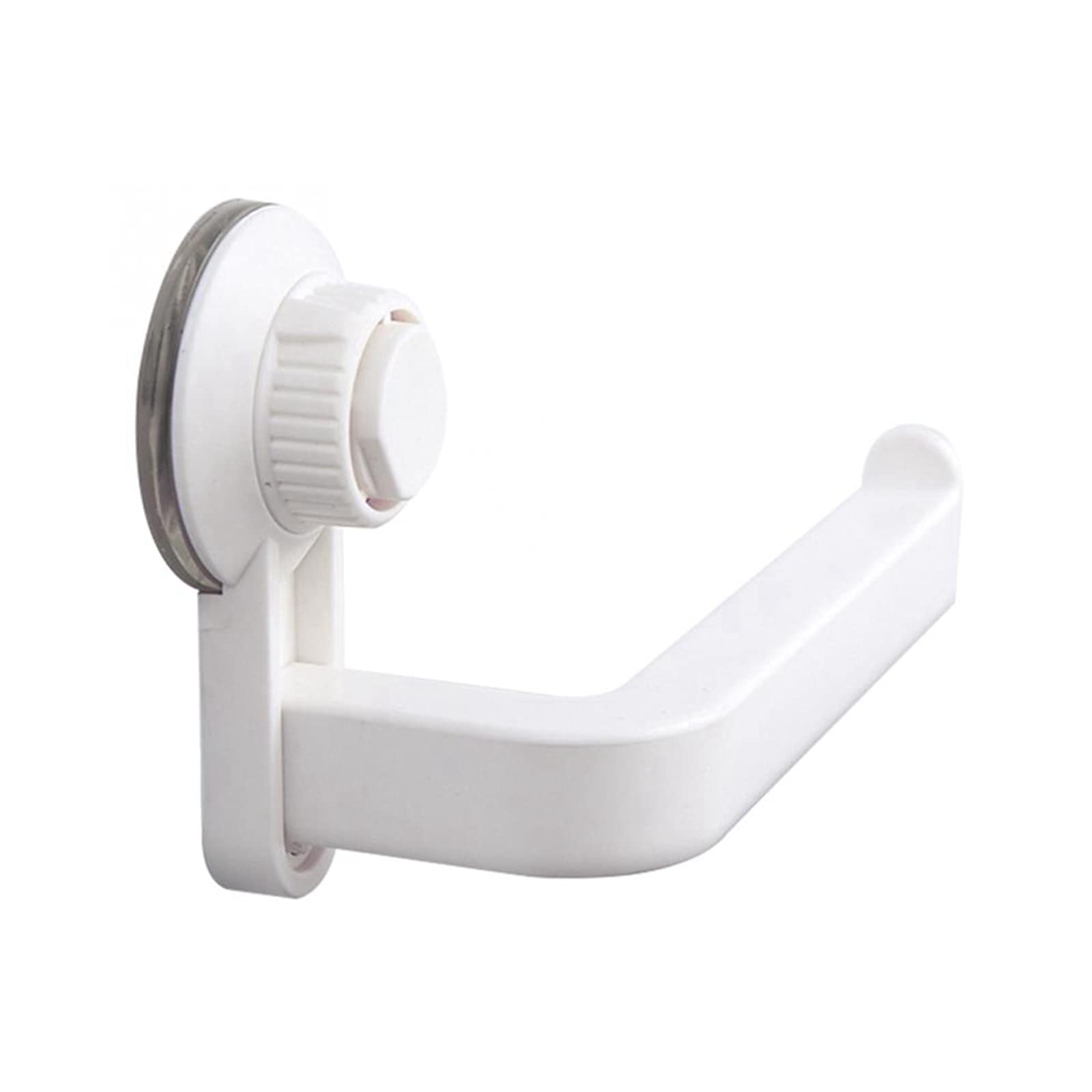 RoxNvm Self Adhesive Toilet Paper Holder, Stick on Toilet Roll Holder, Suction No Drill Toilet Roll Holder with Strong Adhesiveness, for Bathroom Kitchen (Off White)